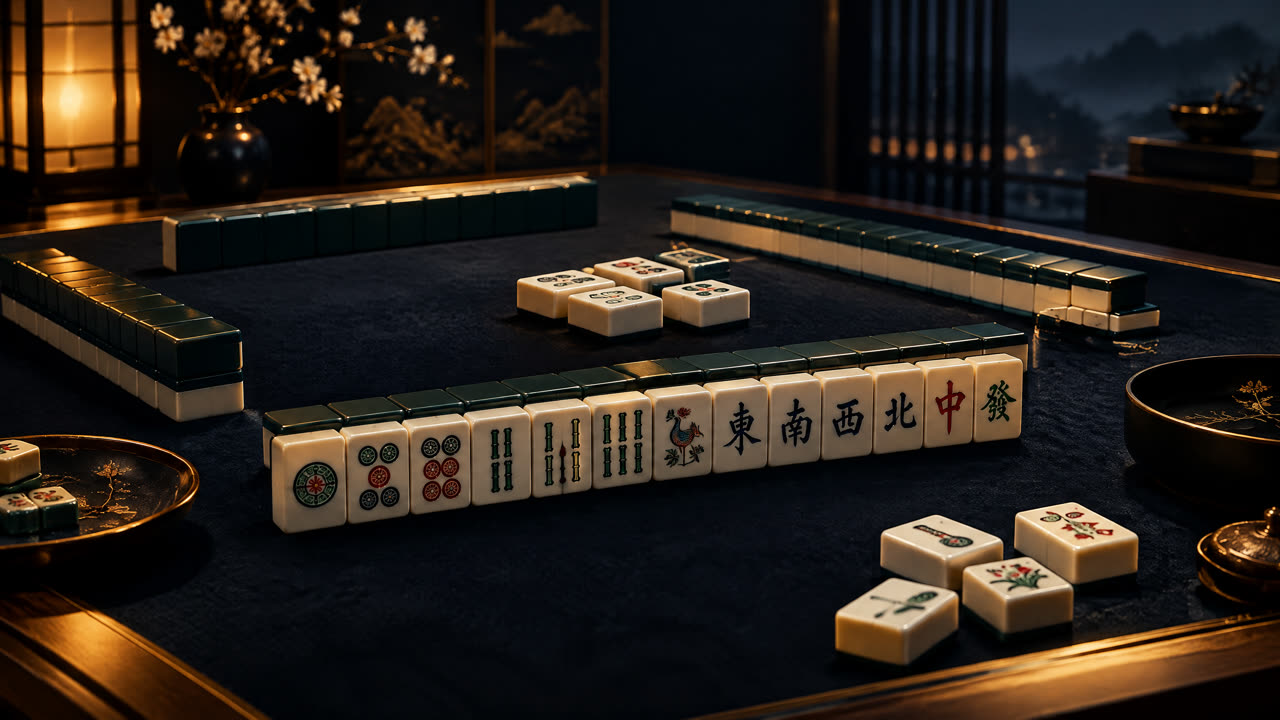 棋牌遊戲入門:麻雀、撲克同常見房間規則 的 PP88娛樂城文章封面。